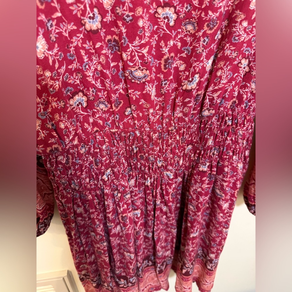 American Eagle Red Long Sleeve Dress *GREAT USED CONDITION* - Picture 7 of 11